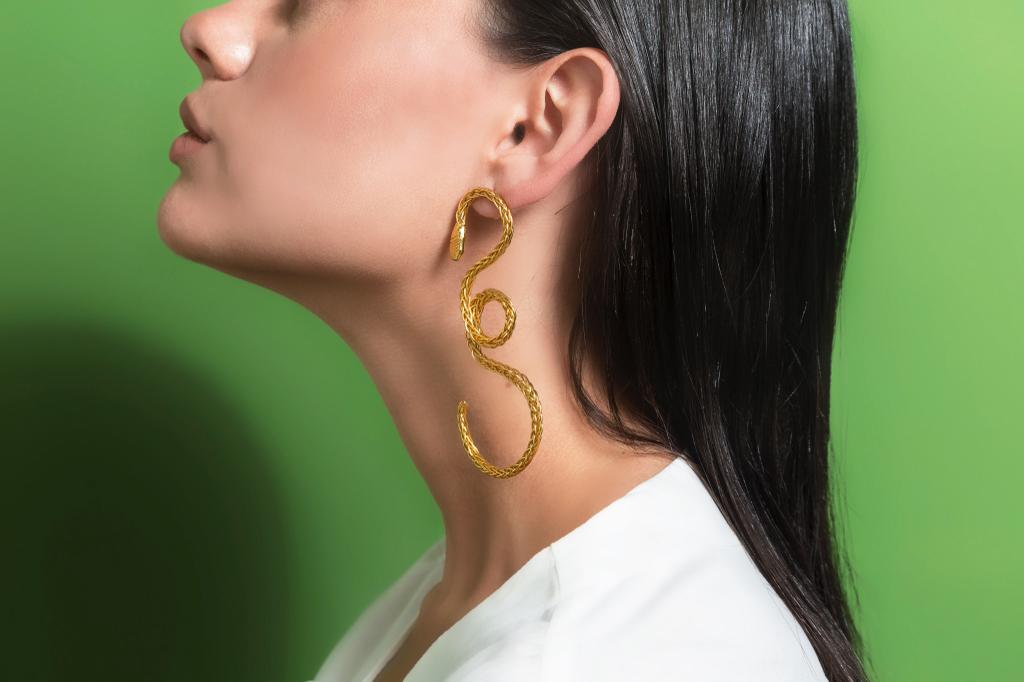 Cobra Earrings