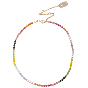 Rainbow Crystal Choker